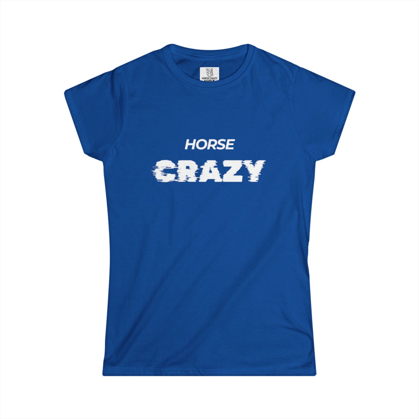 Horse Crazy Softstyle Tee-Women's sizes
