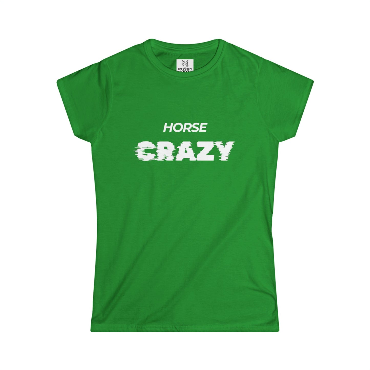 Horse Crazy Softstyle Tee-Women's sizes