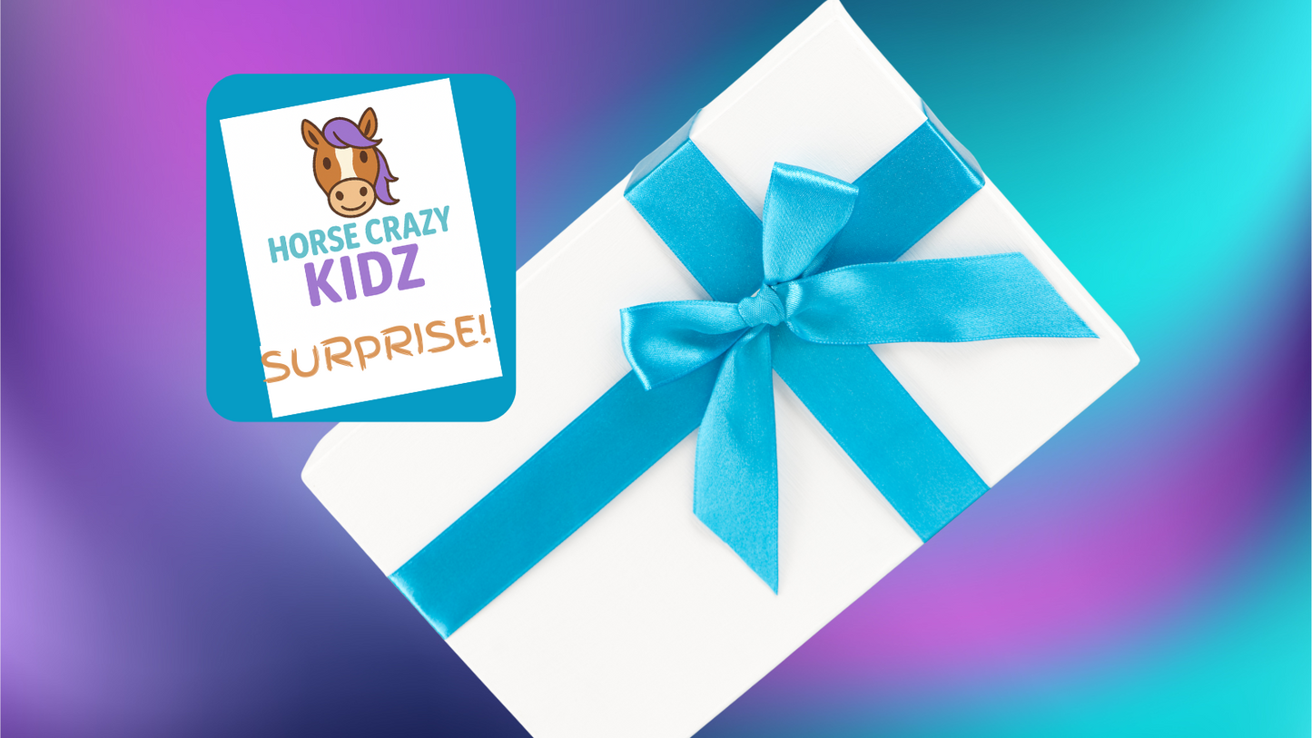 Surprise horse-themed gift each month!